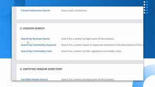 Already Registered Vendor Search