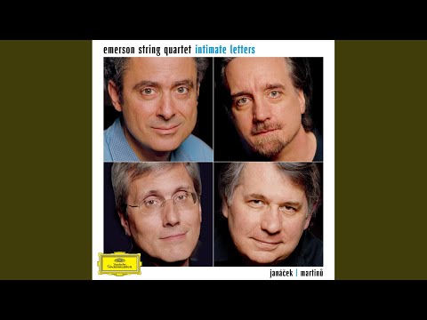Janáček: String Quartet No. 2, JW VII/13 "Intimate Letters": I. Andante