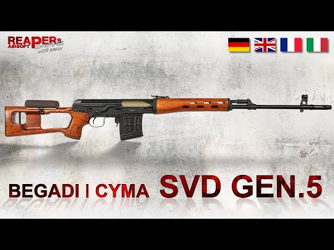 [Review] Begadi/Cyma SVD GEN.5 S-AEG mit EFCS (Cyma CM.057) 6mm BB Airsoft