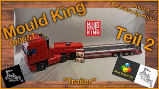 Teil 2 | Der Trailer 19005T passend zum Tractor Truck von Mould King 19005 | Zusammen 1,64m