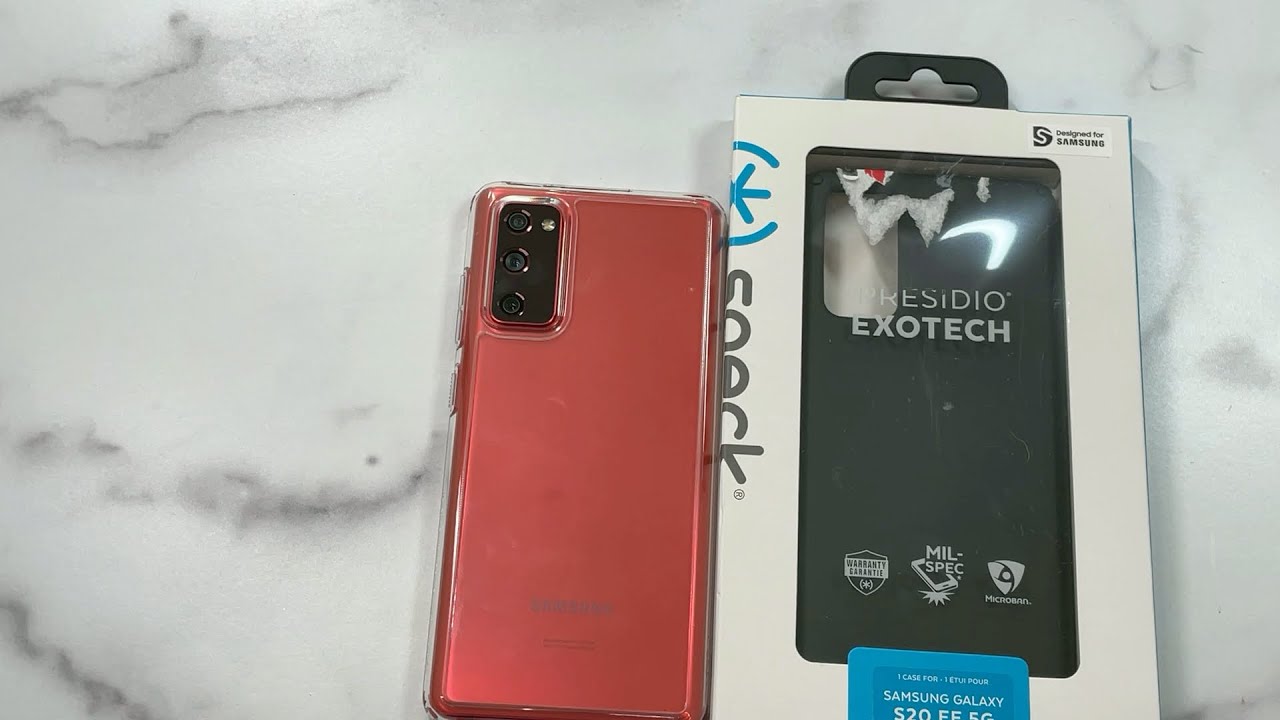 Speck Presidio Exotech Case for Samsung Galaxy S20 FE Unboxing and Review