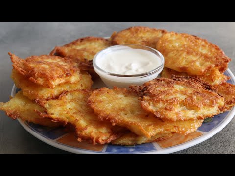 Easy POTATO PANCAKE Recipe | LeckerTV