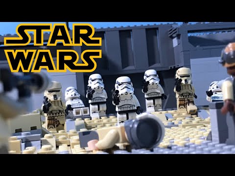 Battle on Scarif | LEGO Star Wars stop-motion