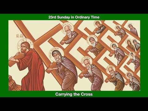 Take up your cross and follow me