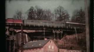 preview picture of video 'Bahnfilme 3: Bauarbeiten auf der Strecke Bad Schandau-Sebnitz 1987'