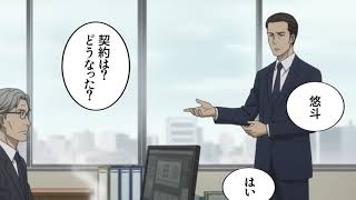 漫画  スカッと 社員食堂の老人に味噌汁ぶっかけたエリート社員 相手の正体で人生終了