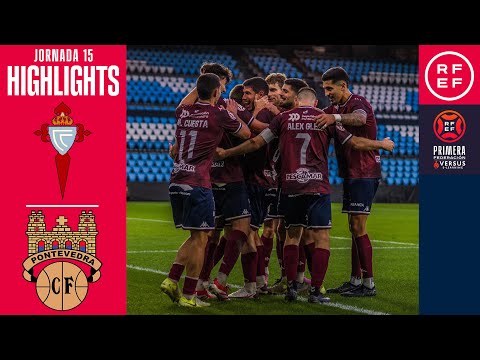 Resumen #PrimeraFederación | RC Celta Fortuna 1-2 Pontevedra CF | Jornada 15 | Temporada 2025/26