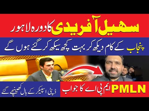 ن لیگ کے ایم پی اے کی سہیل آفریدی پر تنقید