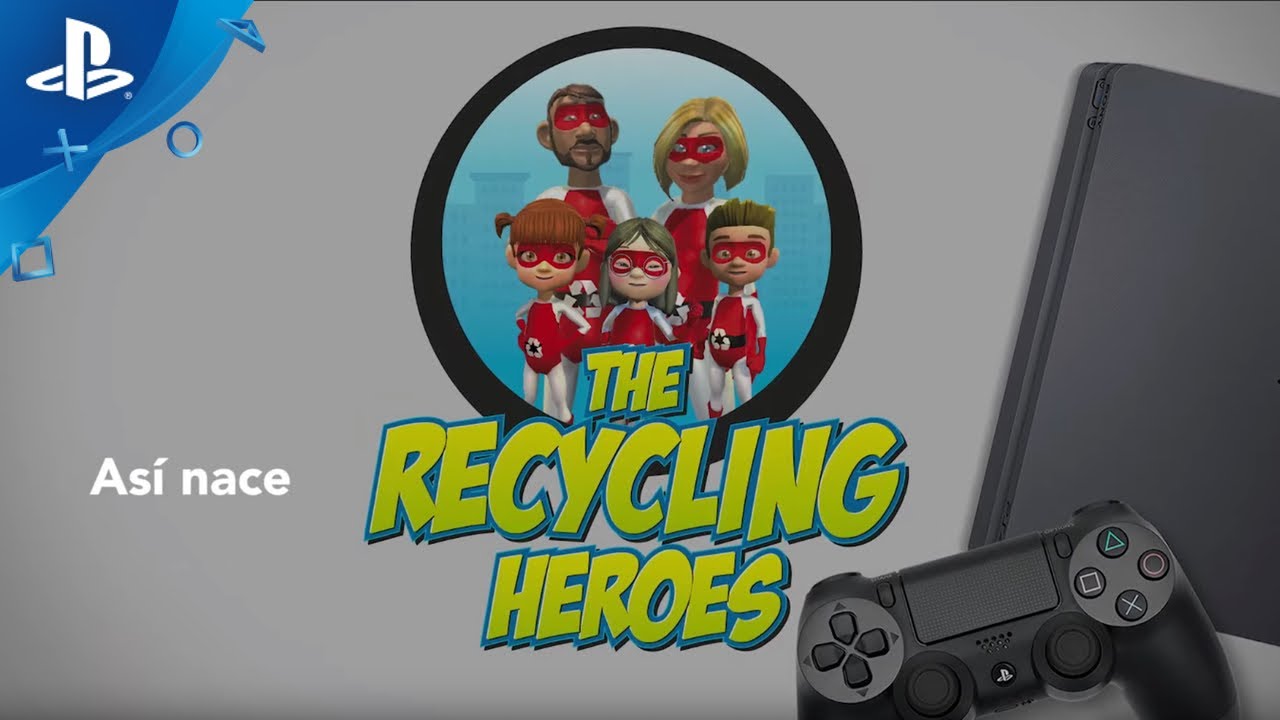 PlayStation y Fundación 3M presentan el videojuego inclusivo The Recycling Heroes