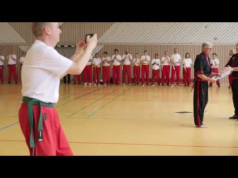 9th DAN Modern Arnis for GM Hans Karrer and GM Jørgen Gydesen