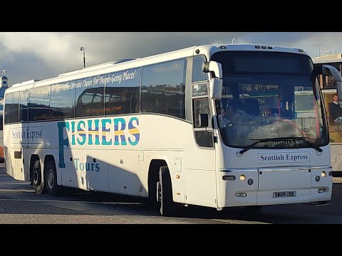 Fishers tours Plaxton panther Volvo B12BT (SW09 USE)