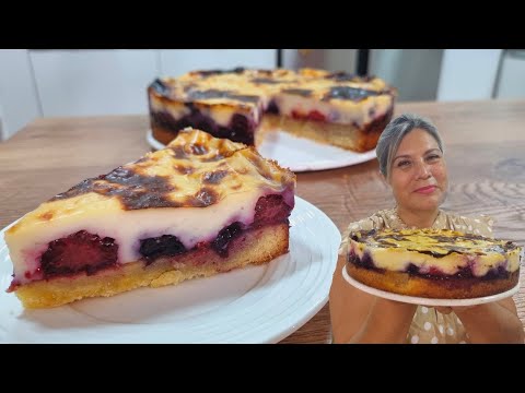 Kuchen frutos rojos estilo sureño el más fácil - Silvana Cocina