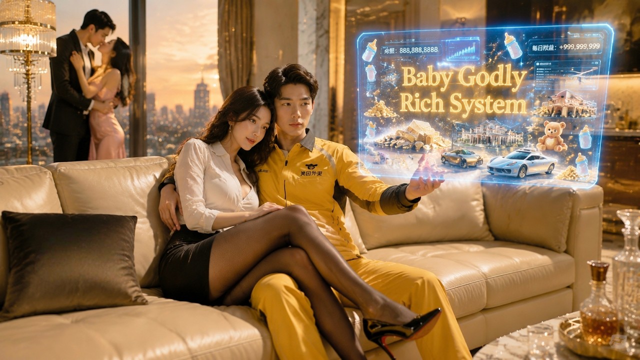 Food delivery guy dump by gold digger GF,but awaken Tycoon System,get rich,surround by beauties！