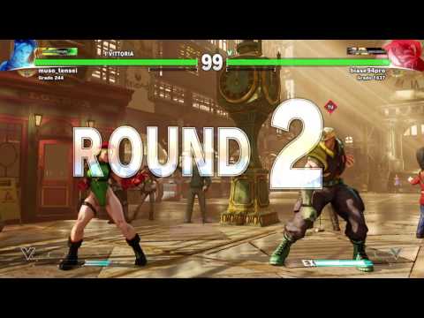 Street Fighter 5 - Cammy 6000+ RAGE QUIT (muso_tensei)