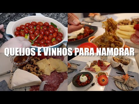 NOITE DE QUEIJOS E VINHOS | DIA DOS NAMORADOS | Luh Sicchierolli
