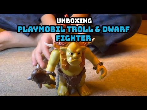 Unboxing PLAYMOBIL 9343 Troll & Dwarf Fighter