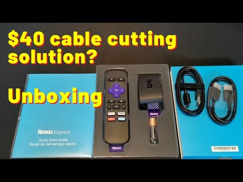 Roku Express HD Streaming Media Player - Unboxing
