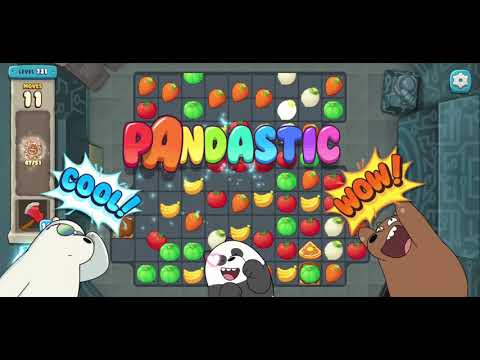 We Bare Bears Match3 Repairs Level 731 - No Boosters