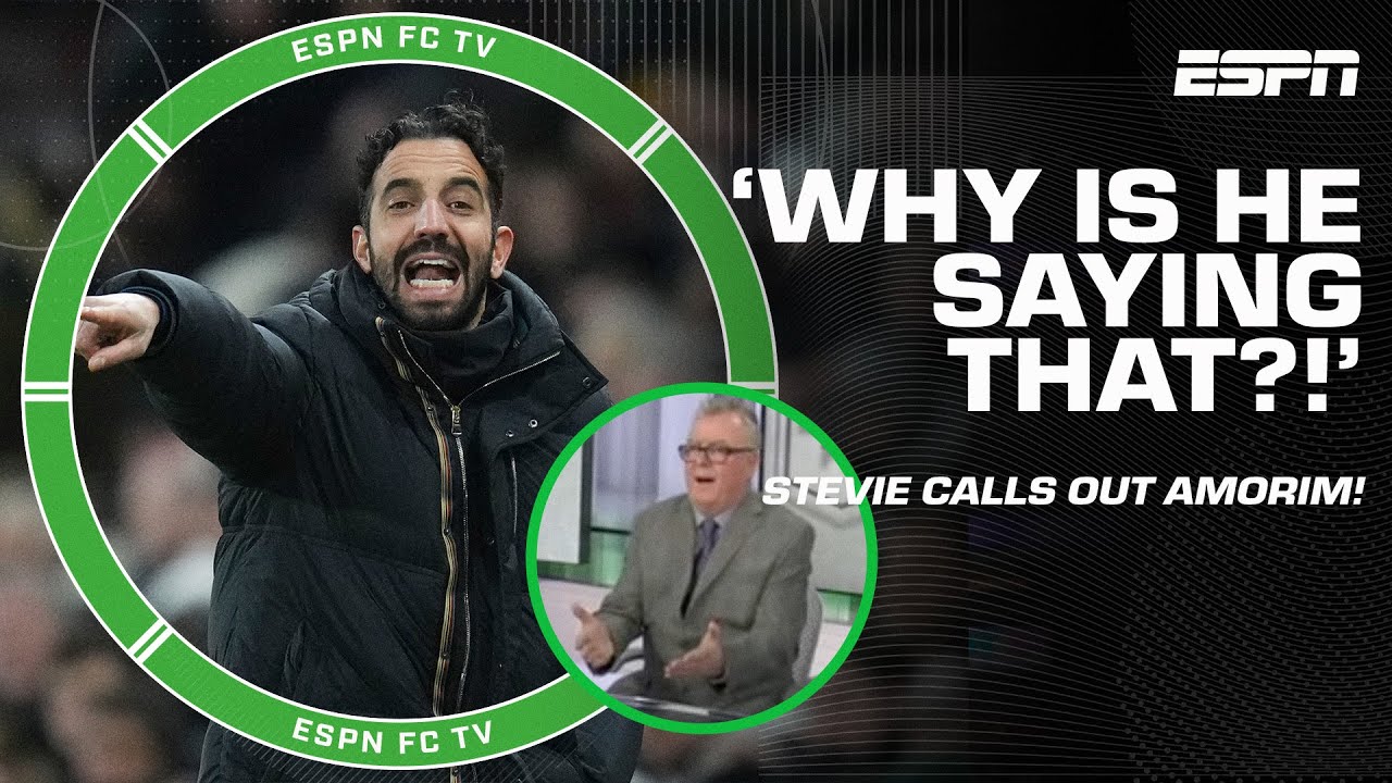 'WHY IS HE SAYING THAT?!' 🤨 Steve Nicol SLAMS Amorim over continued Rashford comments | ESPN FC