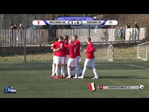 BÖLCSKEI SE - GERJENI SK   5 - 0  (3 - 0)