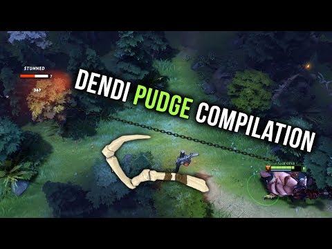 Dendi Back To His Signature Hero Again EPIC Pudge Compilation - Dota 2