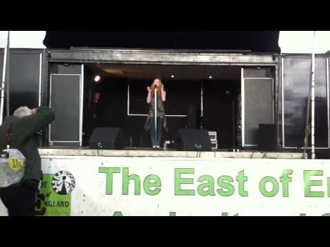 Janet Devlin - Fix You Live Peterborough East of England Show 7th July 2012