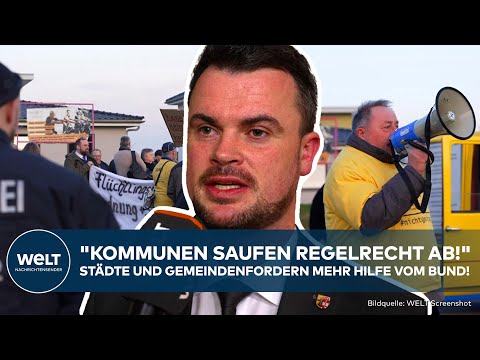 DEUTSCHLAND MIGRATION: "Kommunen am Ende der Nahrungskette!" Hilferuf von Ländern und Gemeinden!