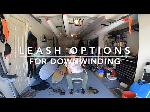 Leash Options for Downwinding - Starring the Ares OC1 and Vega Flex Surfski