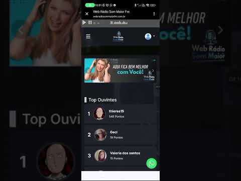 Como se cadastrar no site da rádio (Ozanias)