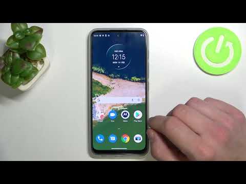 How to Enable / Disable Airplane Mode in Motorola Moto G71 5G - Locate Airplane Shortcut