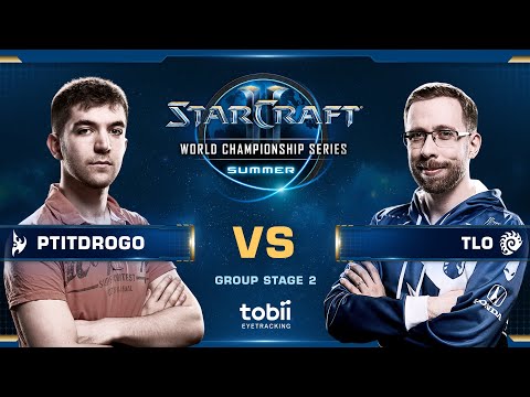 Tobii Eye Tracking - PtitDrogo POV vs TLO - Group Stage 2 Game 2 - WCS Summer 2019