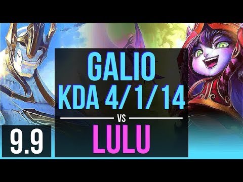 Climb the ladder as GALIO & Ezreal vs LULU & Kog'Maw (SUPPORT) | Korea Grandmaster | v9.9