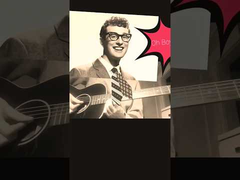 Thumbnail for How this got on Youtube is undocumented. Buddy Holly Rare Live footage on acoustic Ballroom Outtake by Buddy Holly