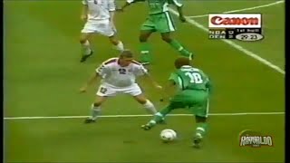 Jay Jay Okocha vs Denmark (France 98)