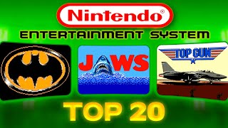 Top 20 Best Movie License Games for Nintendo Entertainment System NES