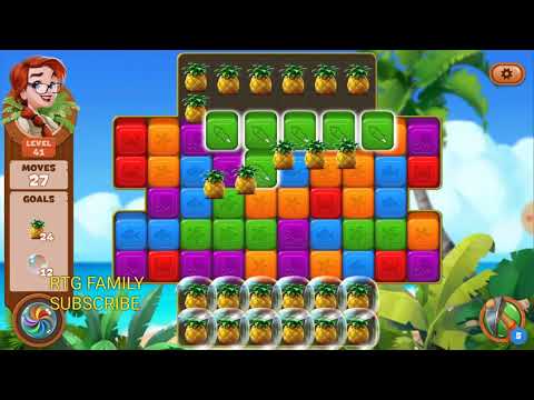 Lost island match 3 blast adventure level 41 MYSTERY ISLAND MYSTERY ISLAND HD 1080P