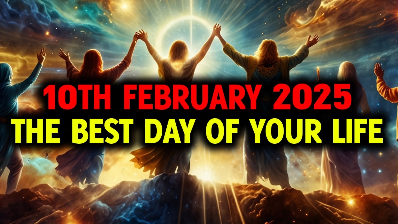 CHOSEN ONES: TOMORROW 10TH FEB 2025! WILL BE THE MOST WONDERFUL DAY OF YOUR LIFE - GOD WANTS