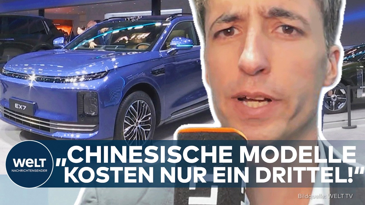 AUTOMESSE IN PEKING: „Chinesische Modelle kosten nur ein Drittel!“ China hängt deutsche Autobauer ab
