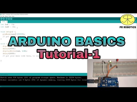 #55 Arduino for absolute beginners- Tutorial 1