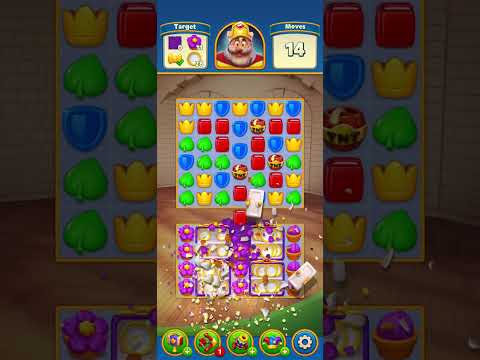 Statisfying Destroy Royal Match Level 1758 #games #royalmatch #music #short #statisfying #destroy