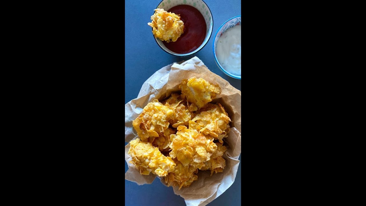 NUGGETS DI POLLO CON CORNFLAKES SUPERCROCCANTI #shorts