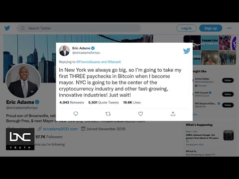 New York City Mayor-Elect Eric Adams Wants Salary in Bitcoin