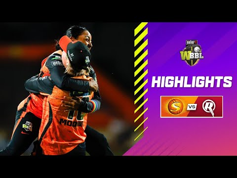 LAST OVER THRILLER! | Perth Scorchers v Melbourne Renegades | #WBBL10