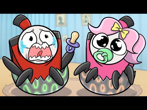 CHOO CHOO CHARLES CHILD Sad Story // Poppy Playtime Chapter 3 Animation