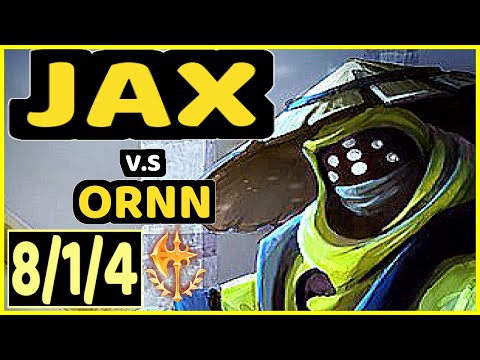 MYLON (JAX) vs ORNN - 8/1/4 KDA TOP GAMEPLAY - BR Ranked MASTER