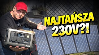 Najtańsza elektrownia słoneczna 230v - AllPowers R600 + panele solarne