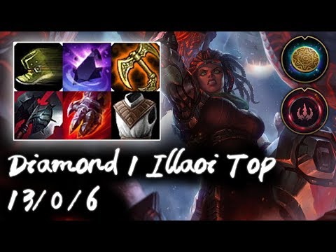 Diamond 1 Illaoi Top vs Kled | Korea High Elo Replays