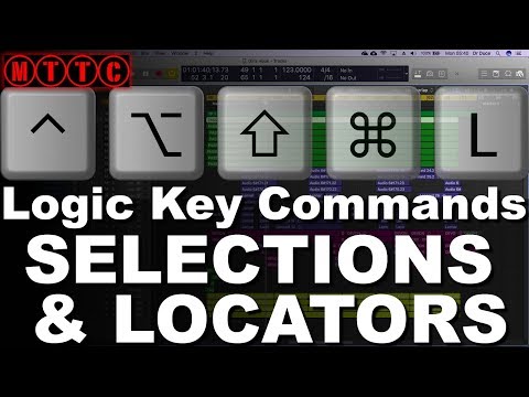 Logic Pro X Key Commands: Play From Selection & Move Locators