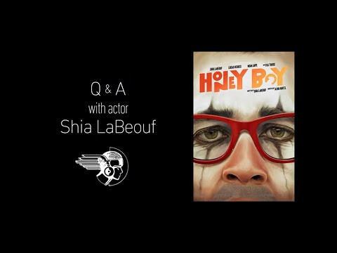 Thumbnail of the video: Honey Boy Q&A with Shia LaBeouf