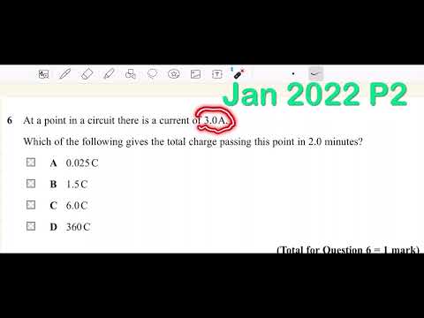 Edexcel Physics unit 2-June 2022-WPH12/J/22 Q6 SOLVED